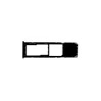 Samsung Galaxy A70 A705 Siyah Sim Kart Tepsisi