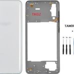 Samsung Galaxy A70 - Sm-A705f Full Kasa Arka Kapak Takim Beyaz - Tamır Setı