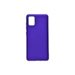 Samsung Galaxy A71 Kılıf Esnek Yapılı Ince Slim Silikon Kapak Ryc/premier - Lacivert
