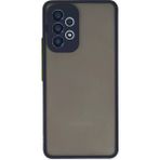 Samsung Galaxy A73 5g Kılıf Montreal Silikon Kapak - Lacivert - 1 - Renkli