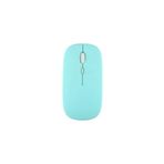 Samsung Galaxy A8 X200 X205 ile Uyumlu Şarj Edilebilir Tablet Kablosuz Bluetooth Mouse Turkuaz