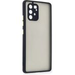 Samsung Galaxy A91 / S10 Lite Kılıf Montreal Silikon Kapak - Lacivert - Renkli