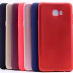 Samsung Galaxy C5 Pro Kılıf Premium Silikon - Bordo