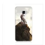 Samsung Galaxy C7 Boz Kurt Silikon Kılıf