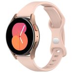 Samsung Galaxy Gear S3 Frontier/Gear S3 Classic için yedek kayış, 22 mm spor saat kayışı, silikon kayış, Samsung Galaxy Watch 46 mm / Galaxy Watch 3 45 mm için (pembe)