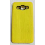 Samsung Galaxy J1 Uyumlu Sarı Slikon Kılıf