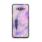 Samsung Galaxy J3 2016 (J310) için Kılıf Sonsuzluk Aşk Rüya Gökkuşağı Dövme Sembol Sonsuz 236 Ref 788