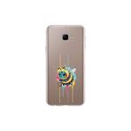 Samsung Galaxy J4 Core ile uyumlu Splash arı Tasarımlı Slimfit şeffaf silikon kılıf