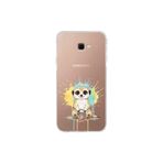 Samsung Galaxy J4+ Plus ile Uyumlu Splash Mirket Tasarımlı Şeffaf Silikon Kılıf