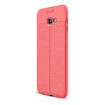 Samsung Galaxy J4 Plus Niss Deri Görünümlü Silikon Kılıf