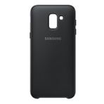 Samsung Galaxy J6 2018 Orjinal Dual Layer Sert Kılıf - Siyah