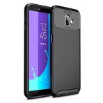 Samsung Galaxy J6 Plus Karbon Siyah Silikon Kılıf