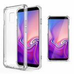 Samsung Galaxy J6 Plus Kenar Şeffaf Antişok Uyumlu Silikon Kılıf