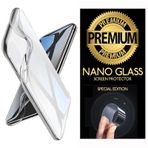 Samsung Galaxy J6 Plus Şeffaf Nano Cam Silikon Kılıf