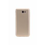 Samsung Galaxy J7 2 Prime Premium Silikon Kılıf Gold