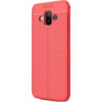 Samsung Galaxy J7 Duo Niss Deri Dokunuşlu Silikon Kılıf