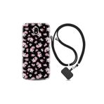 Samsung Galaxy J7 Pro ile Uyumlu Kılıf Desenli Silikon + Şarj Kulaklık Koruyucusu Unicorn Flowers 1406