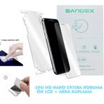Samsung Galaxy J720 NANO Ön Ekran + Full Arka Kaplama SET Esnek ULTRA İnce - SANDEX - EPU HD