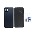 Samsung Galaxy M22 - Sm-M225 Full Kasa Arka Kapak Takim Sıyah - Tamır Setı