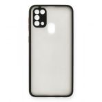 Samsung Galaxy M31 Kılıf Arkası Buzlu Montreal Silikon Kapak