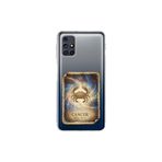 Samsung Galaxy M31s ile Uyumlu Burç Kartları Yangeç Tasarımlı Şeffaf Silikon Kılıf