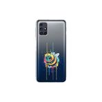 Samsung Galaxy M31s ile uyumlu Splash arı tasarımlı şeffaf silikon kılıf
