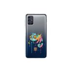Samsung Galaxy M31s ile Uyumlu Splash Bukalemun Tasarımlı Şeffaf Silikon Kılıf