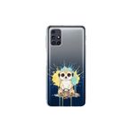 Samsung Galaxy M31s ile Uyumlu Splash Mirket Tasarımlı Şeffaf Silikon Kılıf