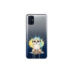 Samsung Galaxy M31s ile Uyumlu Splash Mirket Tasarımlı Slimfit Şeffaf Silikon Kılıf