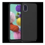 Samsung Galaxy M31S İnce Mat Silikon Kılıf Siyah
