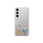 Samsung Galaxy M34 5G ile Uyumlu Adventure Time Tasarım Baskılı Şeffaf Kılıf 1