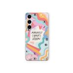 Samsung Galaxy M34 5G ile Uyumlu Almost Go Tasarım Baskılı Şeffaf Kılıf