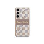 Samsung Galaxy M34 5G ile Uyumlu Keep Smile Tasarım Baskılı Şeffaf Kılıf