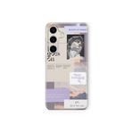 Samsung Galaxy M34 5G ile Uyumlu Life Goes On Tasarım Baskılı Şeffaf Kılıf