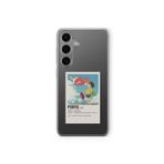 Samsung Galaxy M34 5G ile Uyumlu Ponyo Minimalist Poster Tasarım Baskılı Şeffaf Kılıf