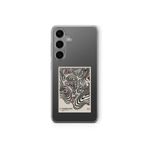 Samsung Galaxy M34 5G ile Uyumlu Powerless Tasarım Baskılı Şeffaf Kılıf