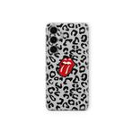 Samsung Galaxy M34 5G ile Uyumlu Rolling Stones Tasarım Baskılı Şeffaf Kılıf