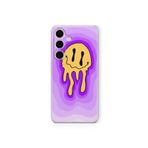 Samsung Galaxy M34 5G ile Uyumlu Smile Face Tasarım Baskılı Şeffaf Kılıf