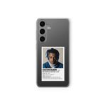 Samsung Galaxy M34 5G ile Uyumlu XXXTentacion Minimalist Poster Tasarım Baskılı Şeffaf Kılıf