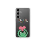 Samsung Galaxy M34 5G ile Uyumlu You Are Important Tasarım Baskılı Şeffaf Kılıf