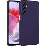 Samsung Galaxy M34 5g Kılıf Esnek Yapılı İnce Slim Silikon Kapak Ryc/premier Lacivert