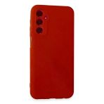 Samsung Galaxy M34 5G Kılıf First Silikon - Kırmızı