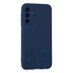 Samsung Galaxy M34 5G Kılıf First Silikon - Lacivert
