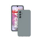 Samsung Galaxy M34 5G Kılıf Kamera Korumalı Silikon Rubber Arka Kapak Gri