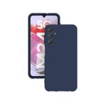 Samsung Galaxy M34 5G Kılıf Kamera Korumalı Silikon Rubber Arka Kapak Lacivert