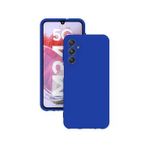 Samsung Galaxy M34 5G Kılıf Kamera Korumalı Silikon Rubber Arka Kapak Mavi