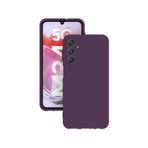 Samsung Galaxy M34 5G Kılıf Kamera Korumalı Silikon Rubber Arka Kapak Mor
