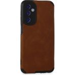 Samsung Galaxy M34 5g Kılıf Loop Deri Silikon - KAHVERENGI-(5796)