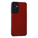 Samsung Galaxy M34 5G Kılıf Loop Deri Silikon - Kırmızı