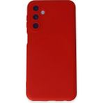 Samsung Galaxy M34 5g Kılıf Nano Içi Kadife Silikon - KIRMIZI-(5796)